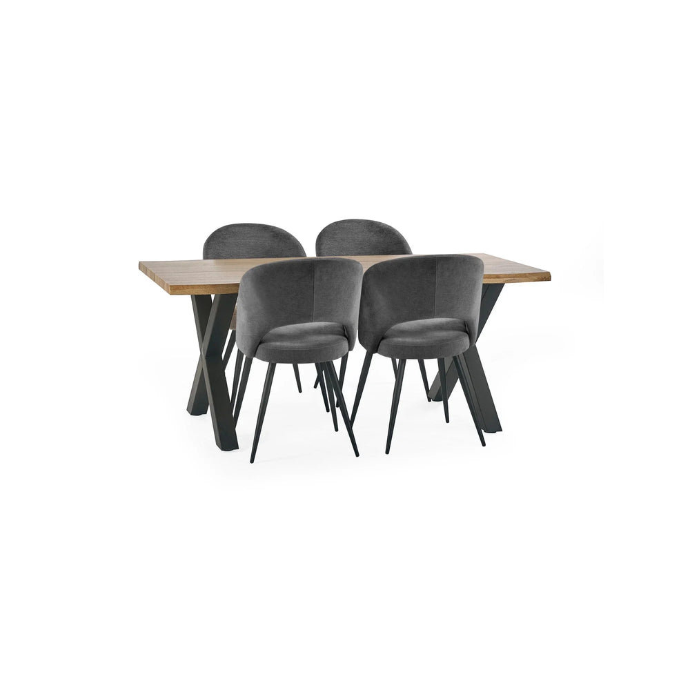 Harvey Dining Table - Brown - HAR003