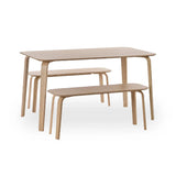 Kaito Dining Table - Light Brown - KAI003