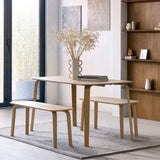 Kaito Dining Table - Light Brown - KAI003