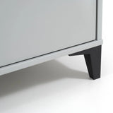 Lakers Locker Desk - Grey - LAK005