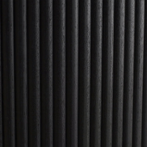 Louis Extending Dining Table - Black - LOU004