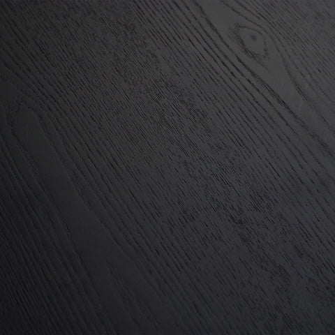 Louis Round Dining Table - Black - LOU005