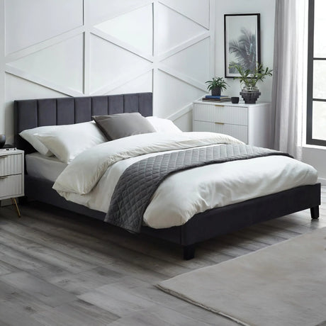 Rosa Bed In A Box - Grey / Single - ROS001