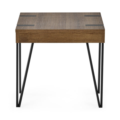 Troy Lamp Table - Dark Oak - TRO002