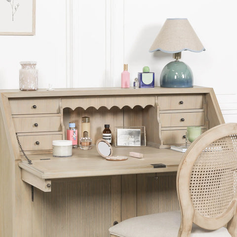 Rustic Wooden Bureau Desk
