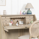 Rustic Wooden Bureau Desk