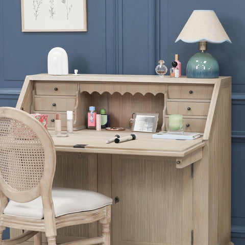 Rustic Wooden Bureau Desk