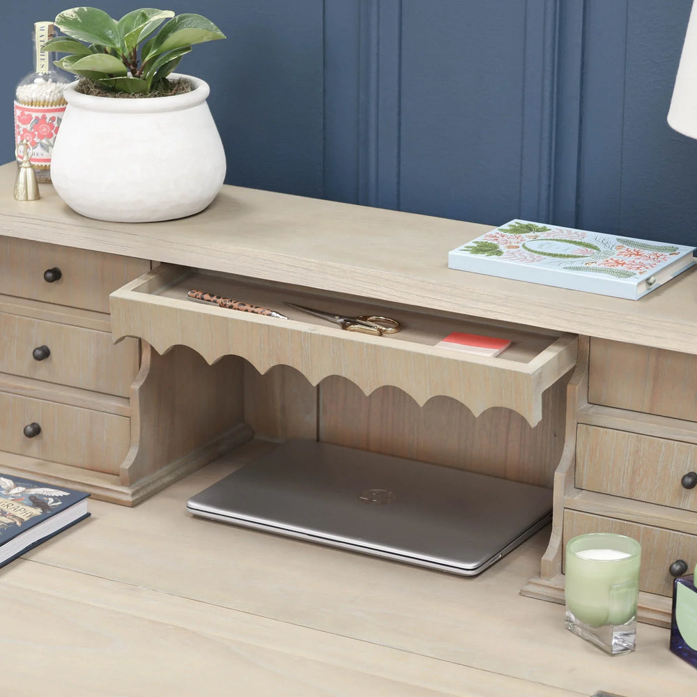 Rustic Wooden Bureau Desk