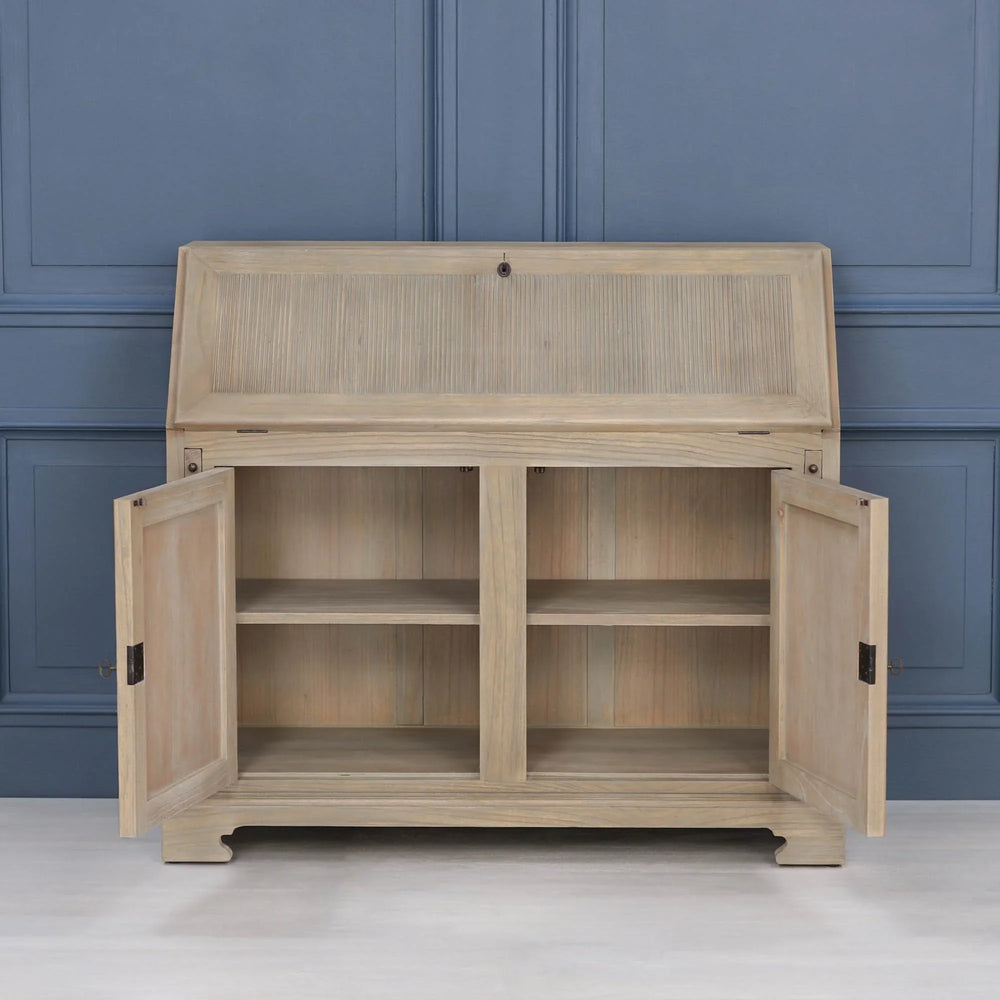 Rustic Wooden Bureau Desk