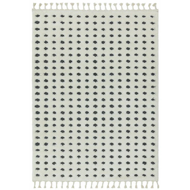 Ariana AR05 Dotty Grey Rug - Image 1