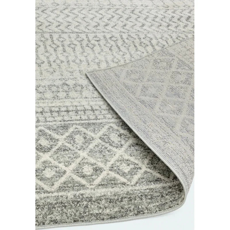 Nova Aztec Grey Rug NV35 Rug - Image 4