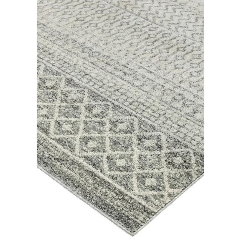 Nova Aztec Grey Rug NV35 Rug - Image 3