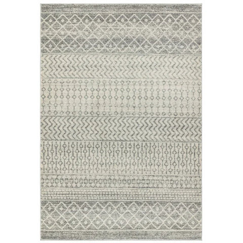 Nova Aztec Grey Rug NV35 Rug - Image 1
