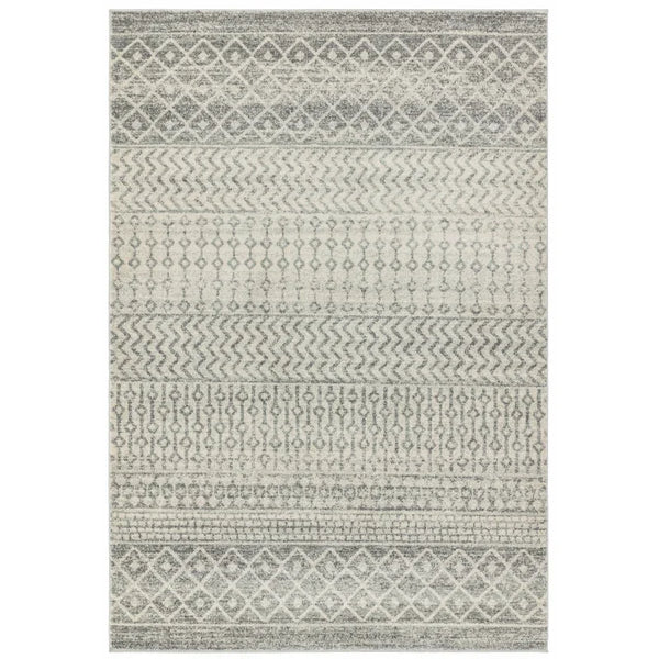 Nova Aztec Grey Rug NV35 Rug - Image 1